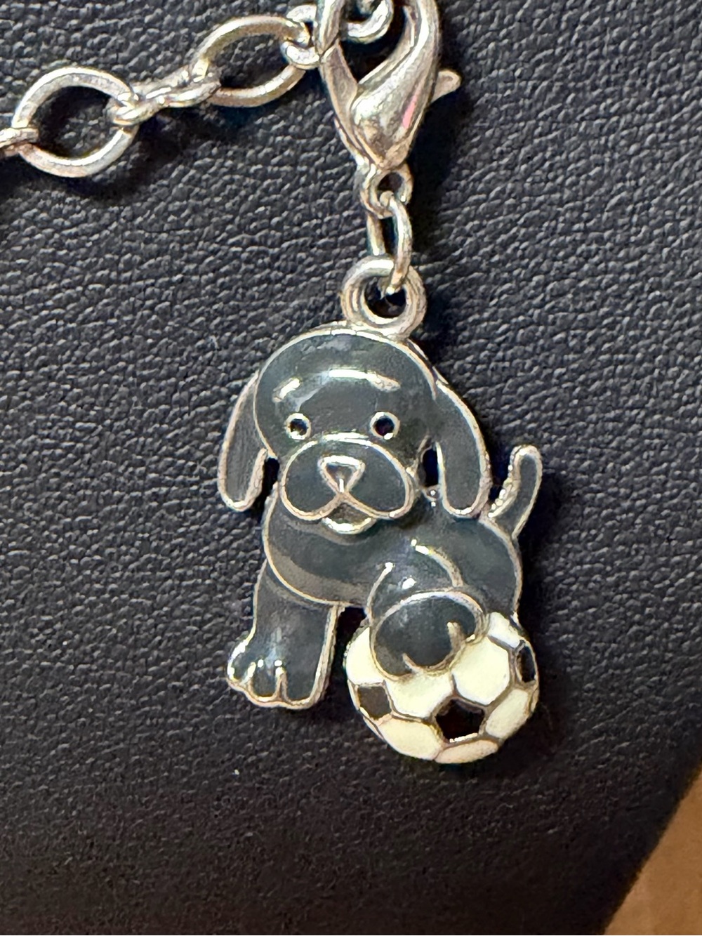 Webkinz Vintage Charm Necklace in Silver with Colorful Enamel Charms - Picture 5 of 7